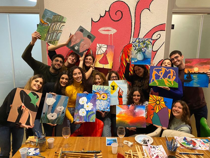 Rome: Wine and Paint Experience in Piazza Navona - Getting There: Meeting Point at Corso Vittorio Emanuele II 154