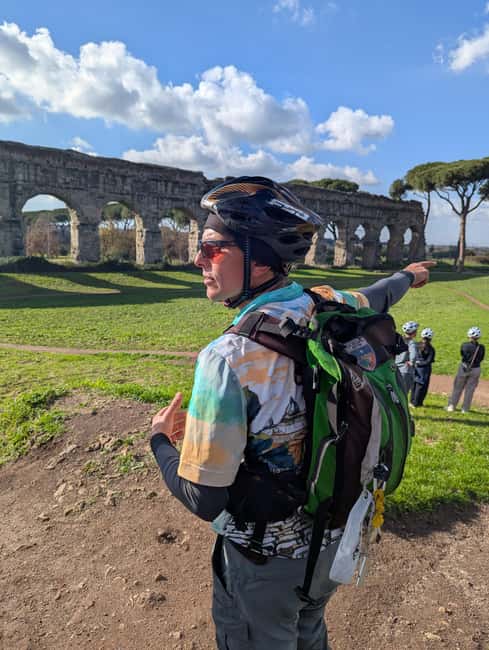 Rome:Appian Way E-bike Tour, Catacombs, Aqueducts & Transfer - Tour pacing: how this fits into a half-day schedule
