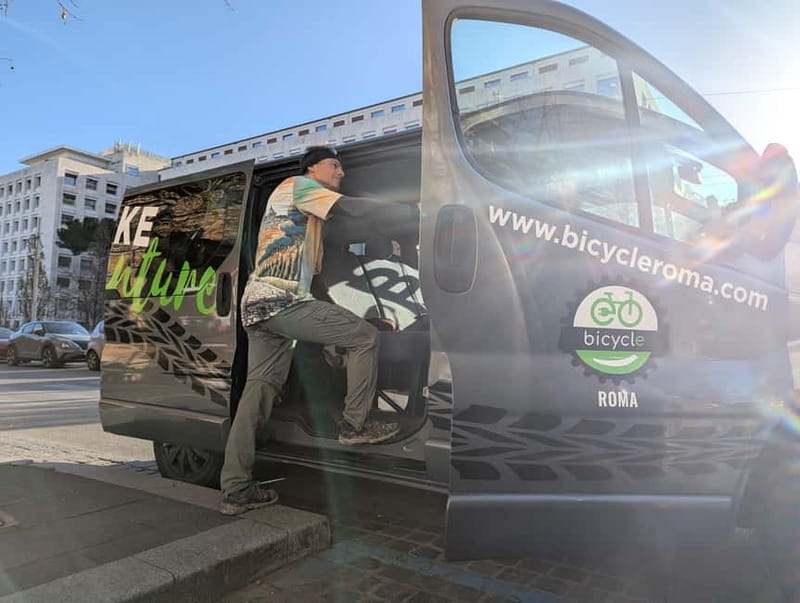 Rome:Appian Way E-bike Tour, Catacombs, Aqueducts & Transfer - Rolling onto the Appian Way: the main event