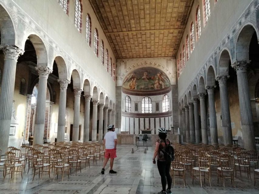 Rome:Appian Way E-bike Tour, Catacombs, Aqueducts & Transfer - Aqueduct Park (Parco degli Acquedotti): when Roman engineering looks up at you