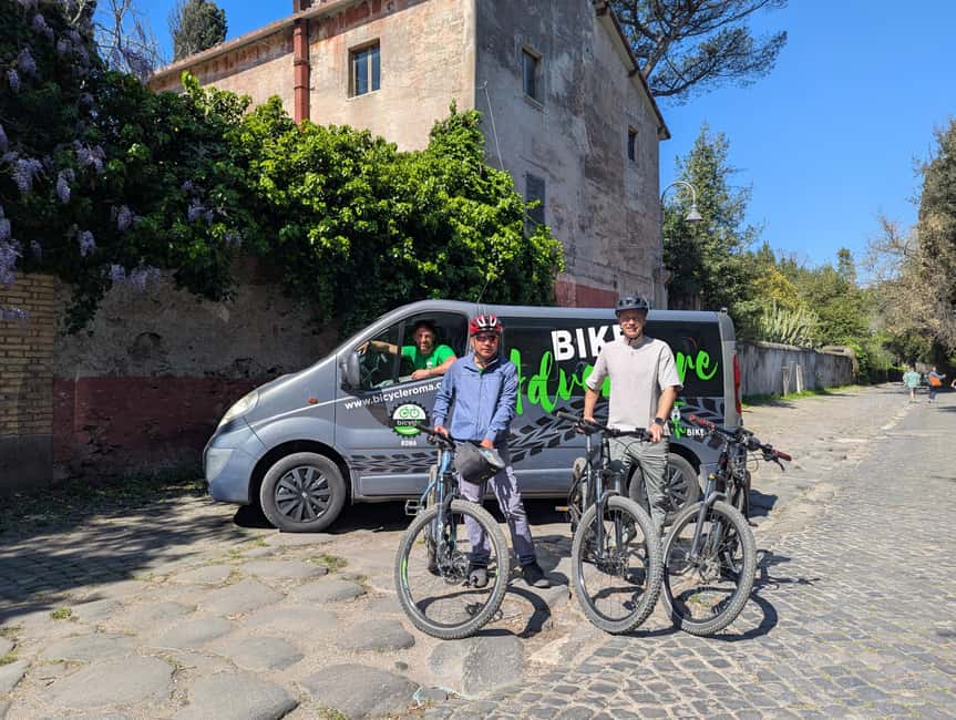 Rome:Appian Way E-bike Tour, Catacombs, Aqueducts & Transfer - Torre Fiscale and Caffarella Park: more countryside time, fewer interruptions