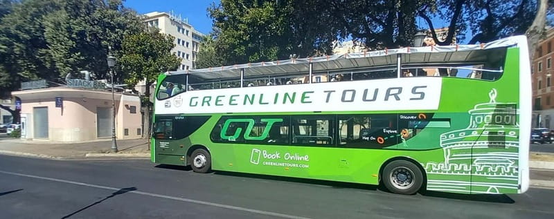 Rome:Hop-On Hop-Off Panoramic Open Bus Ticket 3 Circuits x 1 - Getting on at Piazza dei Cinquecento: the simplest way to start Rome